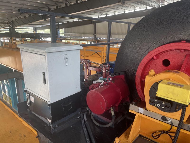 湖北黃岡冶金用天車(chē)SB100現(xiàn)場(chǎng)指導(dǎo)調(diào)試